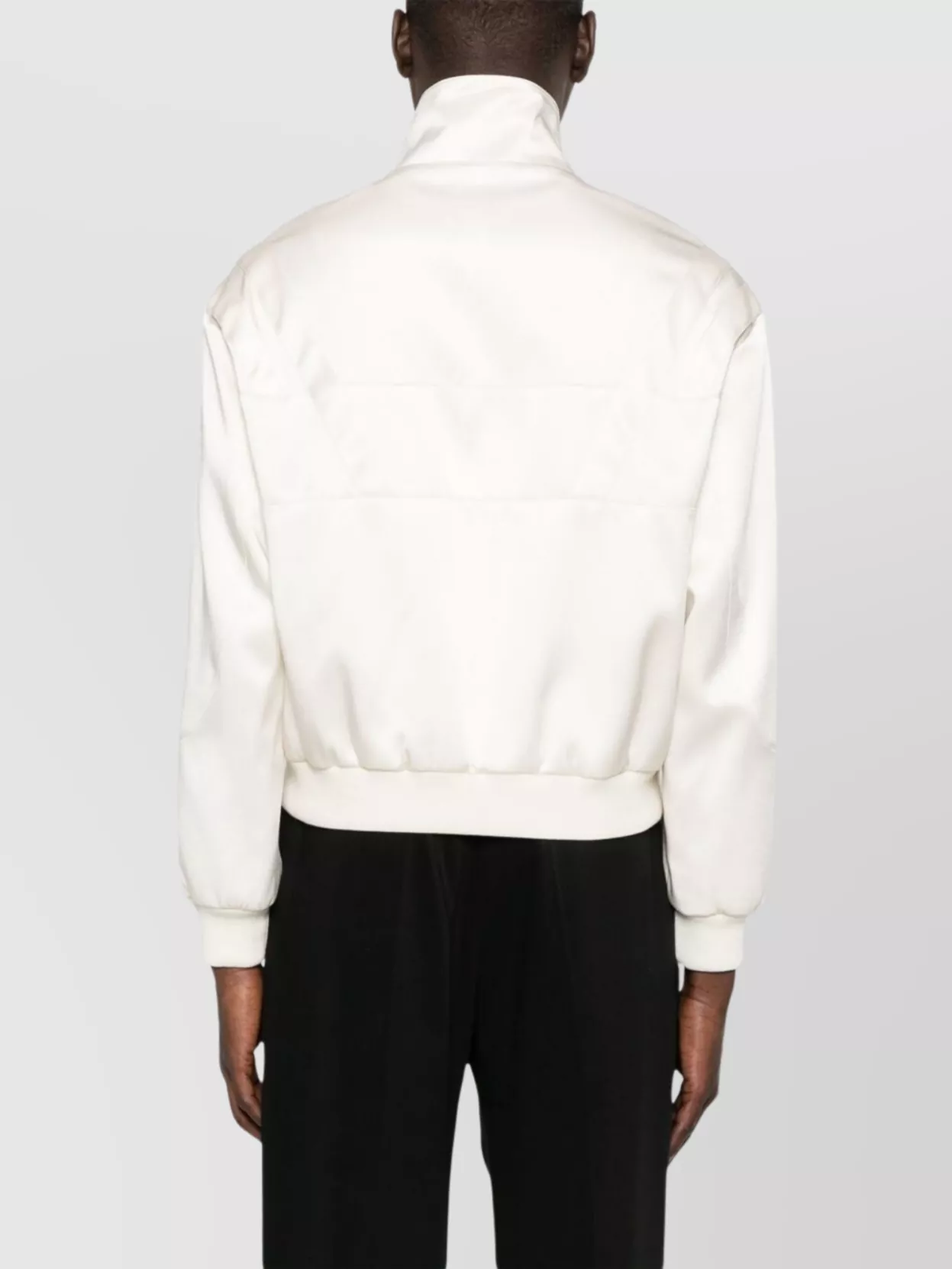 Saint Laurent Teddy Jacket In Satin