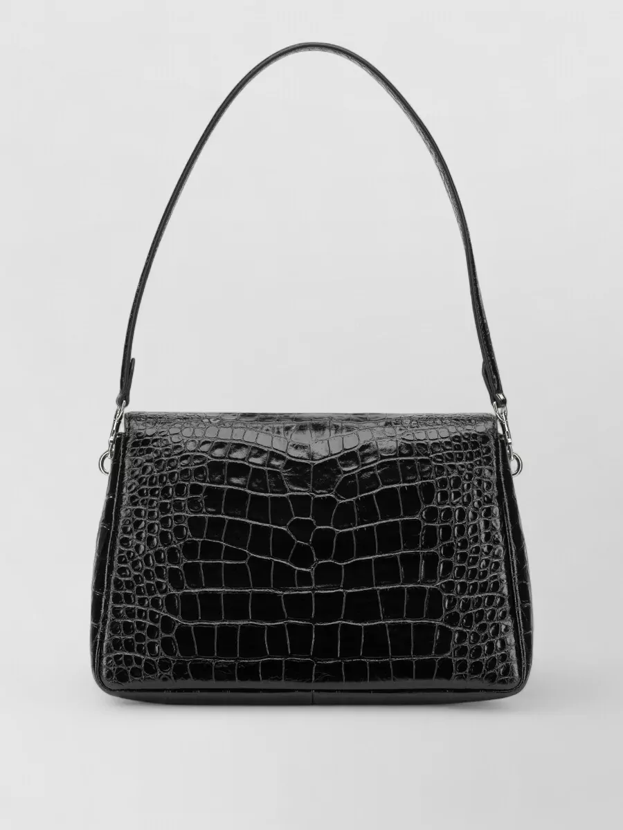 Tory Burch eleanor lamb leather clutch bag