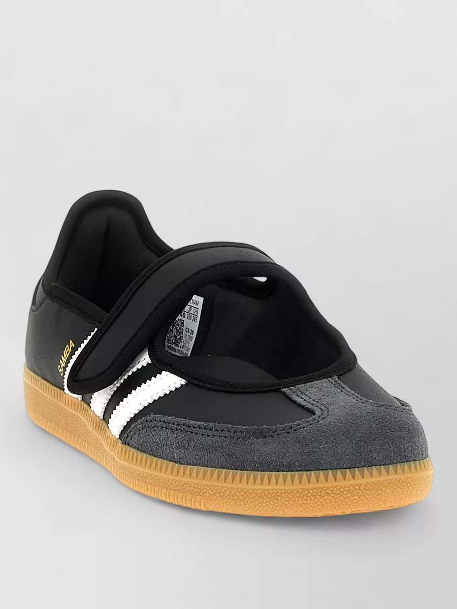 Adidas Originals leather mary jane slip-on sneakers