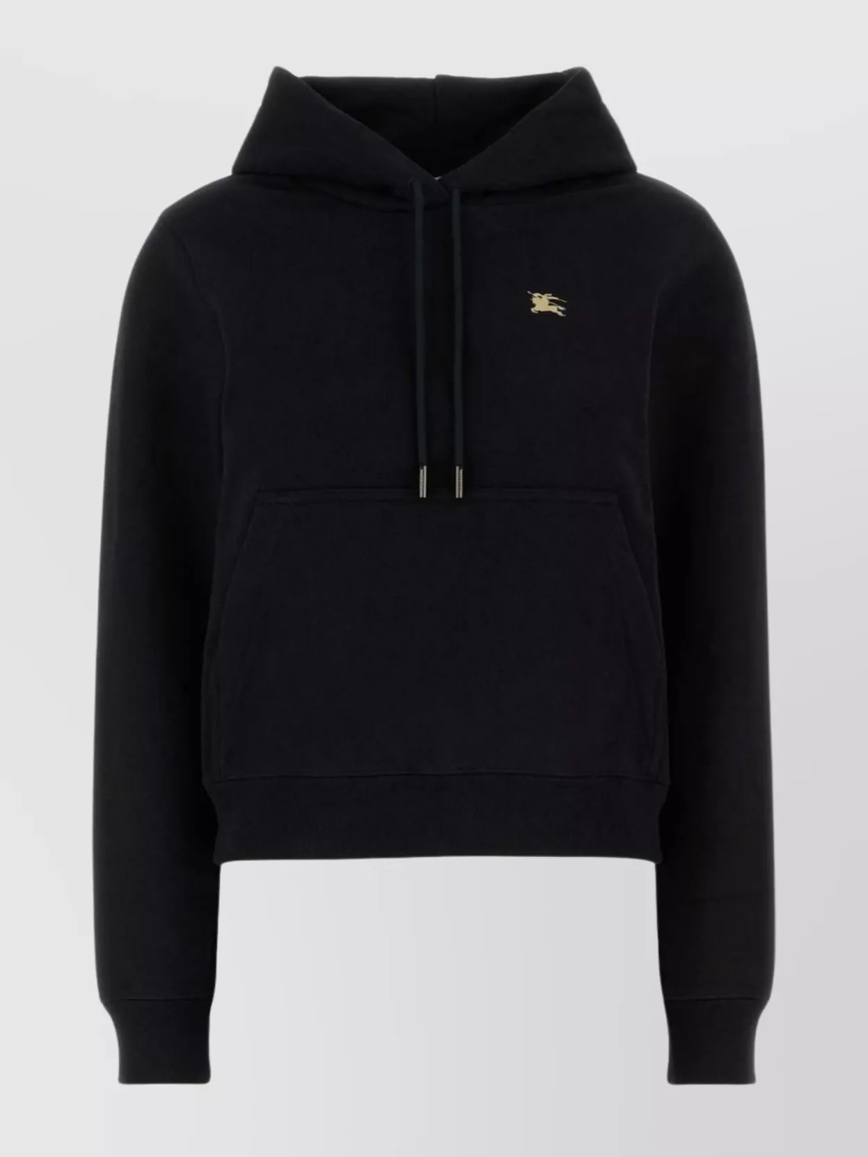 Burberry Cotton Sweatshirt With Drawstring Hood And Front Pocket