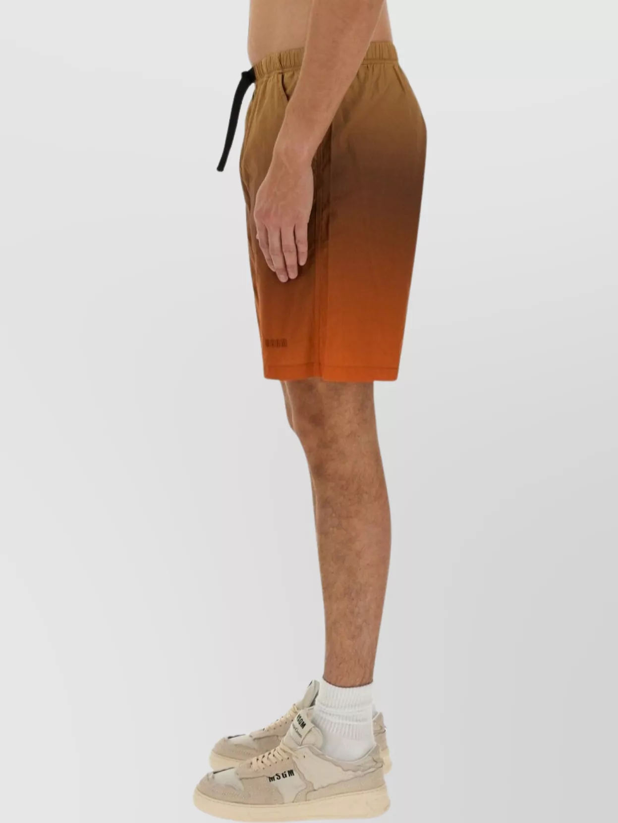 Msgm Cotton Bermuda Shorts