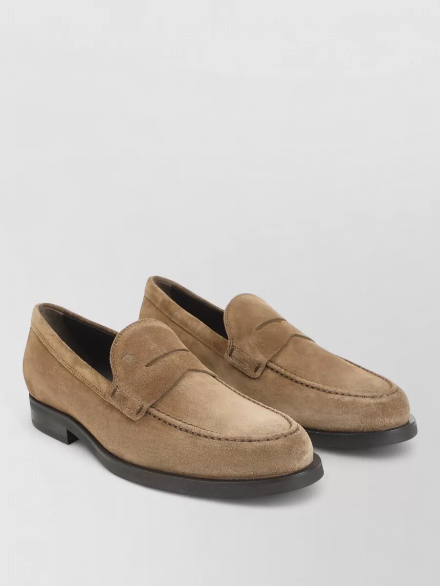 Tod's leather loafers
