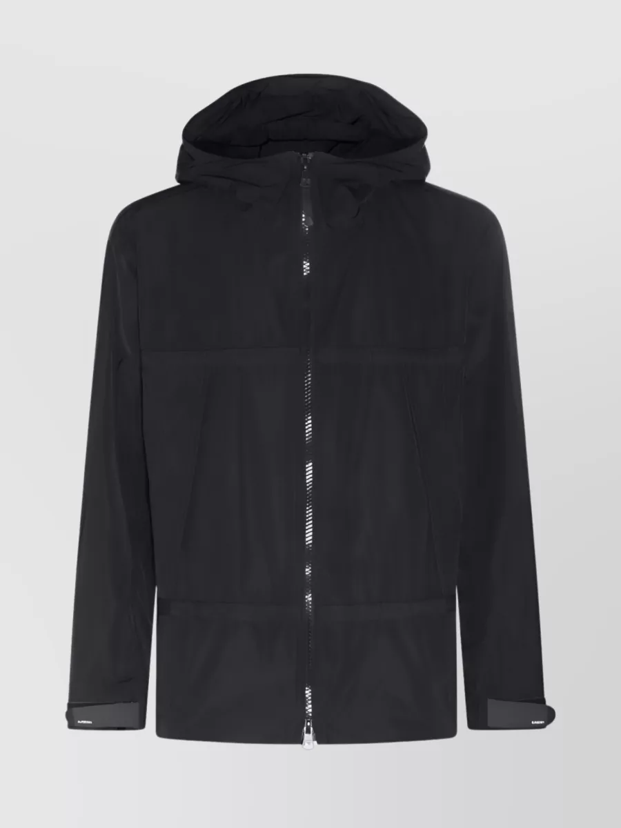 Shop Burberry Heritage-inspired Modern Hooded Jacket In Black