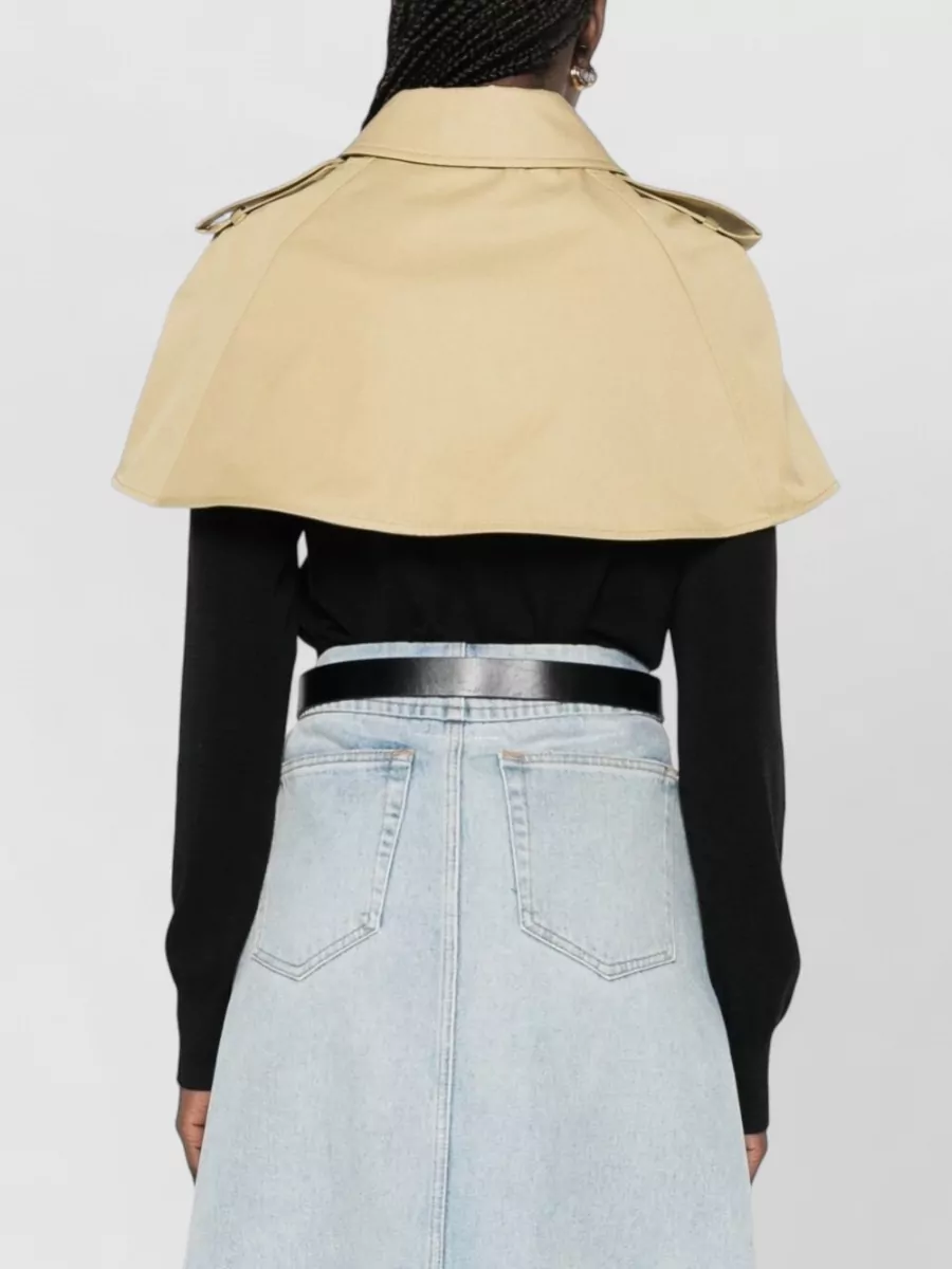 Burberry Cotton Trench Cape