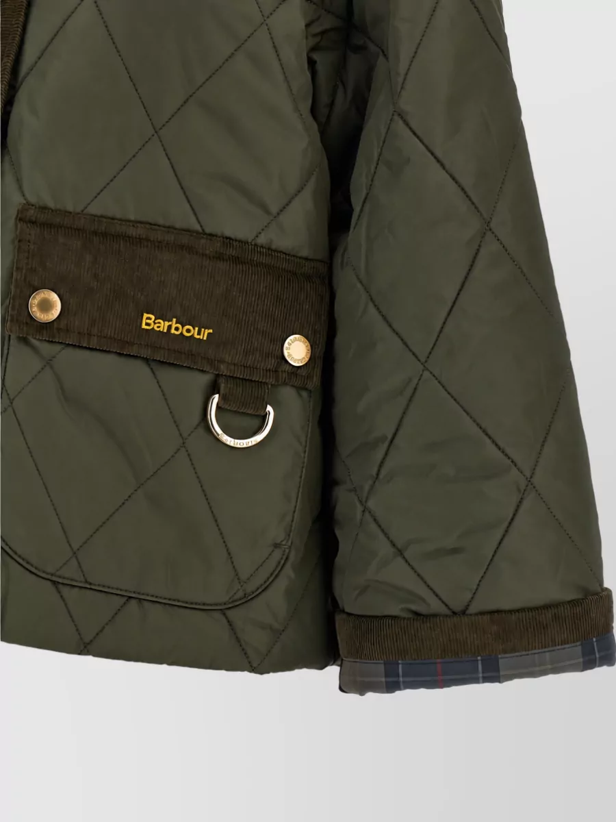 Barbour Quilted Single-Breasted Jacket