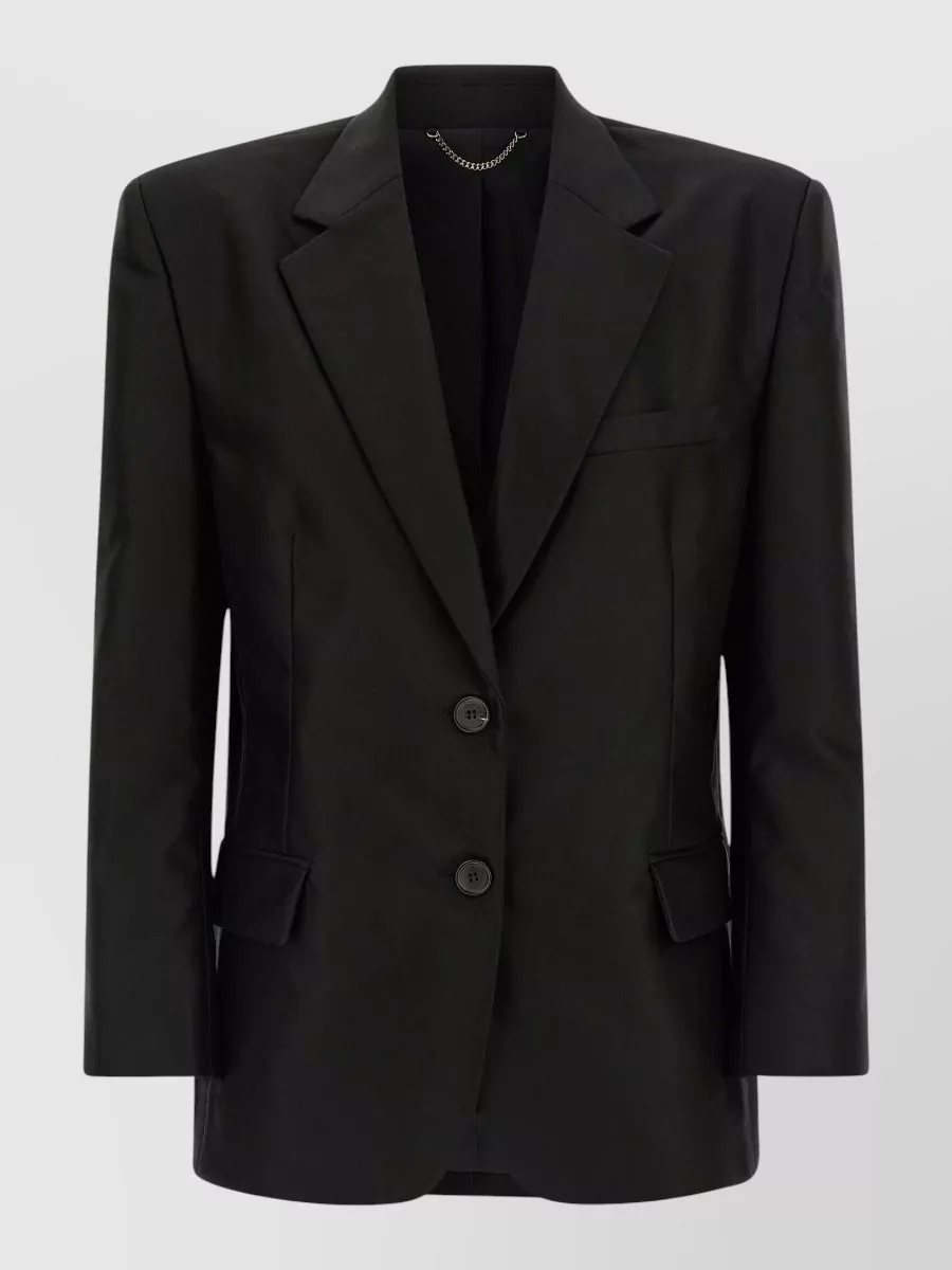 Magda Butrym Cotton Single-Breasted Blazer