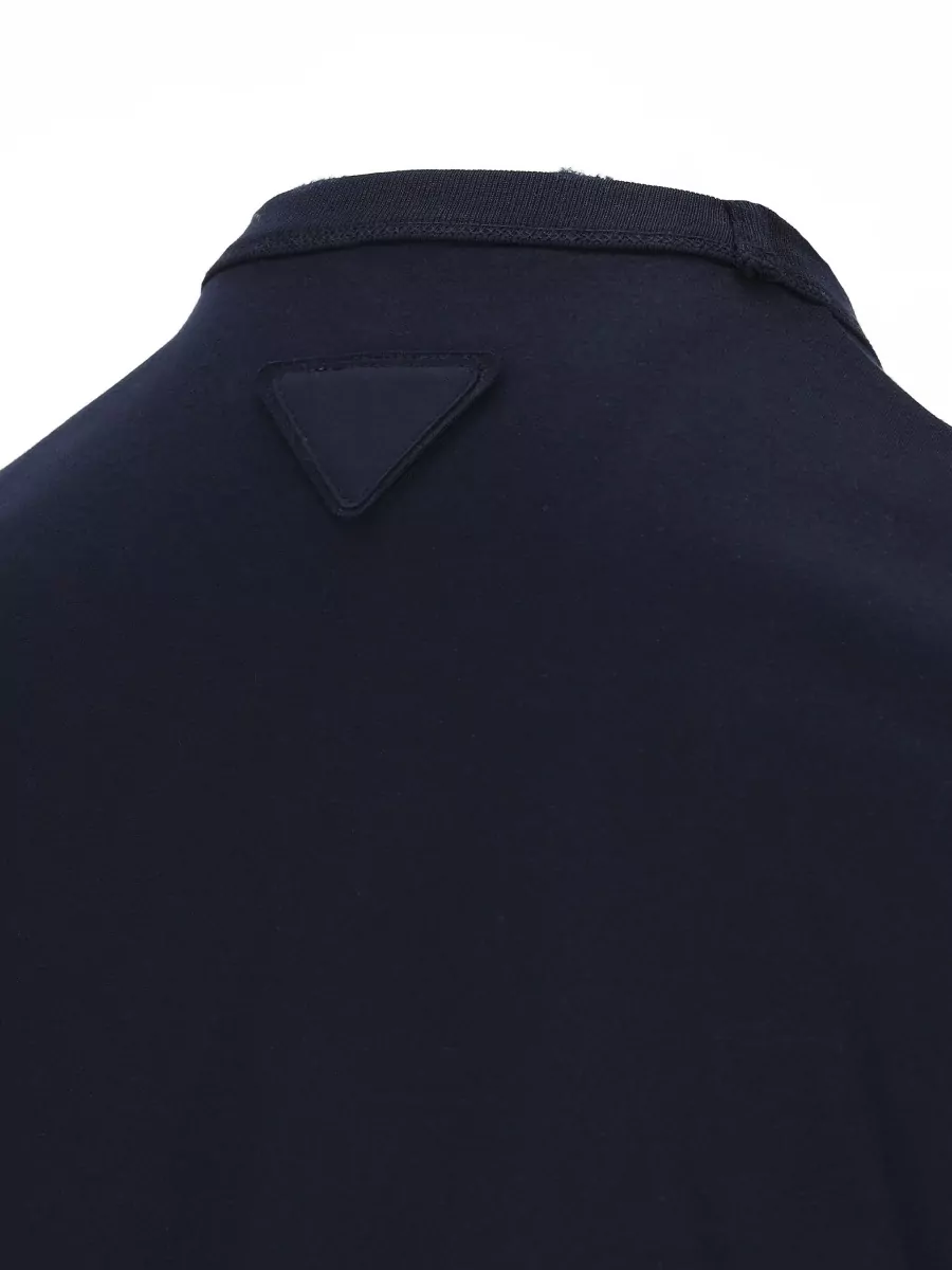 Prada Cotton Short-Sleeve Reversible Polo Shirt