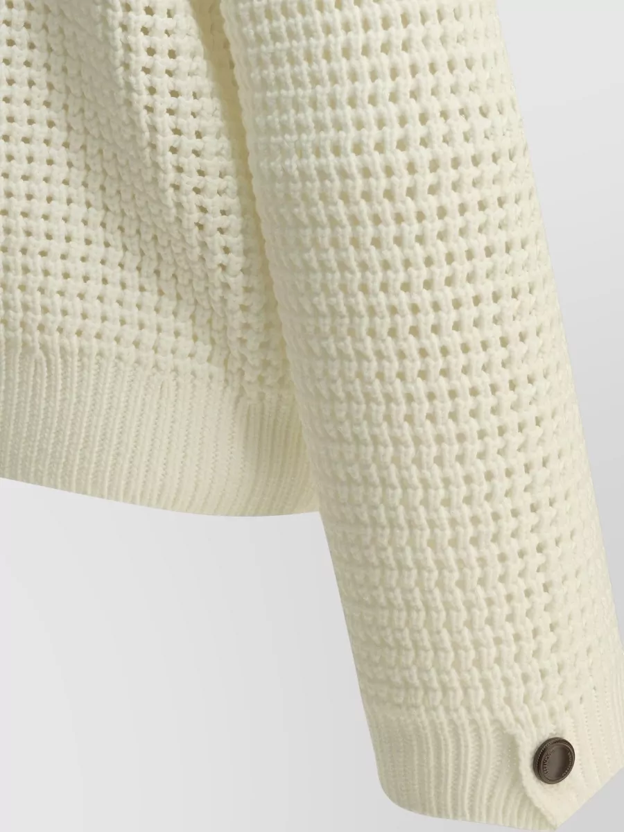 Brunello Cucinelli Cotton V-Neck Sweatshirt