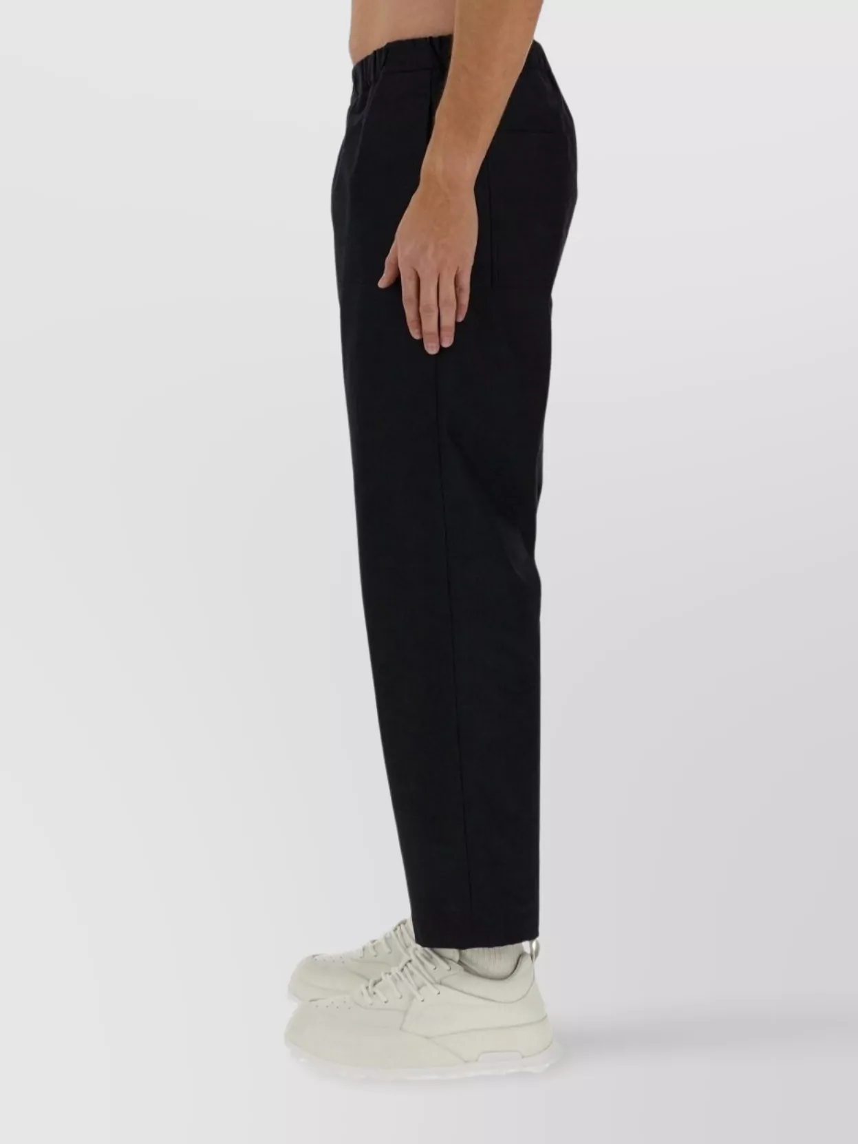 Jil Sander Cotton Trousers Side Back Pockets