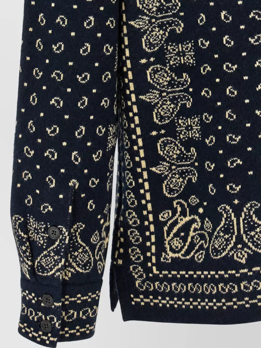 Guest In Residence Cashmere Jacquard Shirt