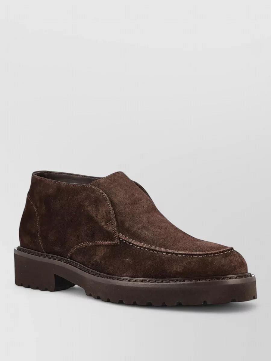 Doucal's leather chukka boots