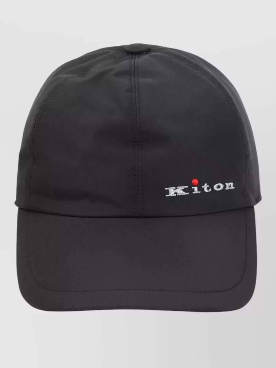 Kiton Stylish Cap With Curved Brim Design
