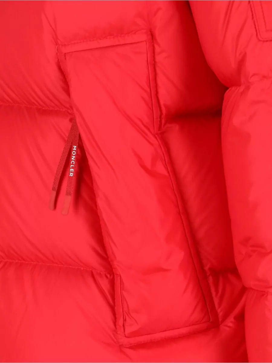 Moncler Down Quilted Detachable Hood Puffer Jacket