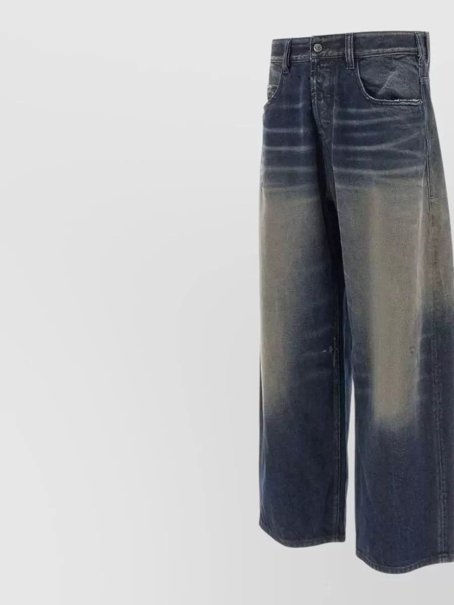 Diesel Denim Straight-Leg Jeans