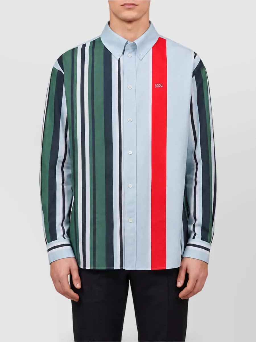 Loewe striped cotton relaxed-fit shirt