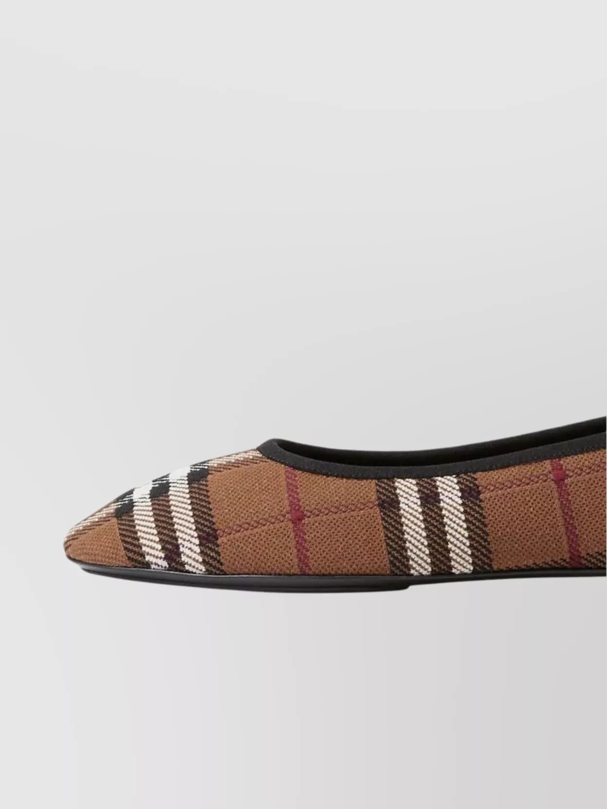 Burberry Beige Vintage Check Ballerina Flats