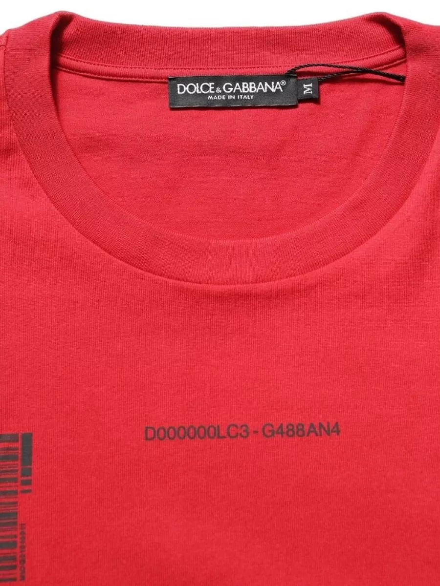 Dolce&Gabbana Graphic Print Crew Neck T-Shirt