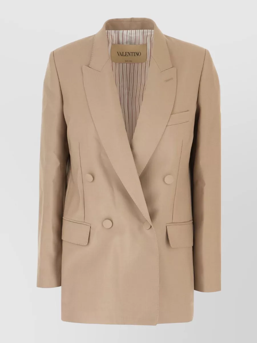 Valentino Garavani mohair blend blazer