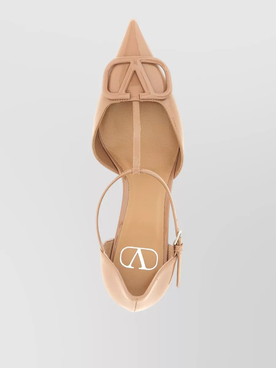 Valentino Garavani Dorsay Pumps Patent Finish Pointed Toe