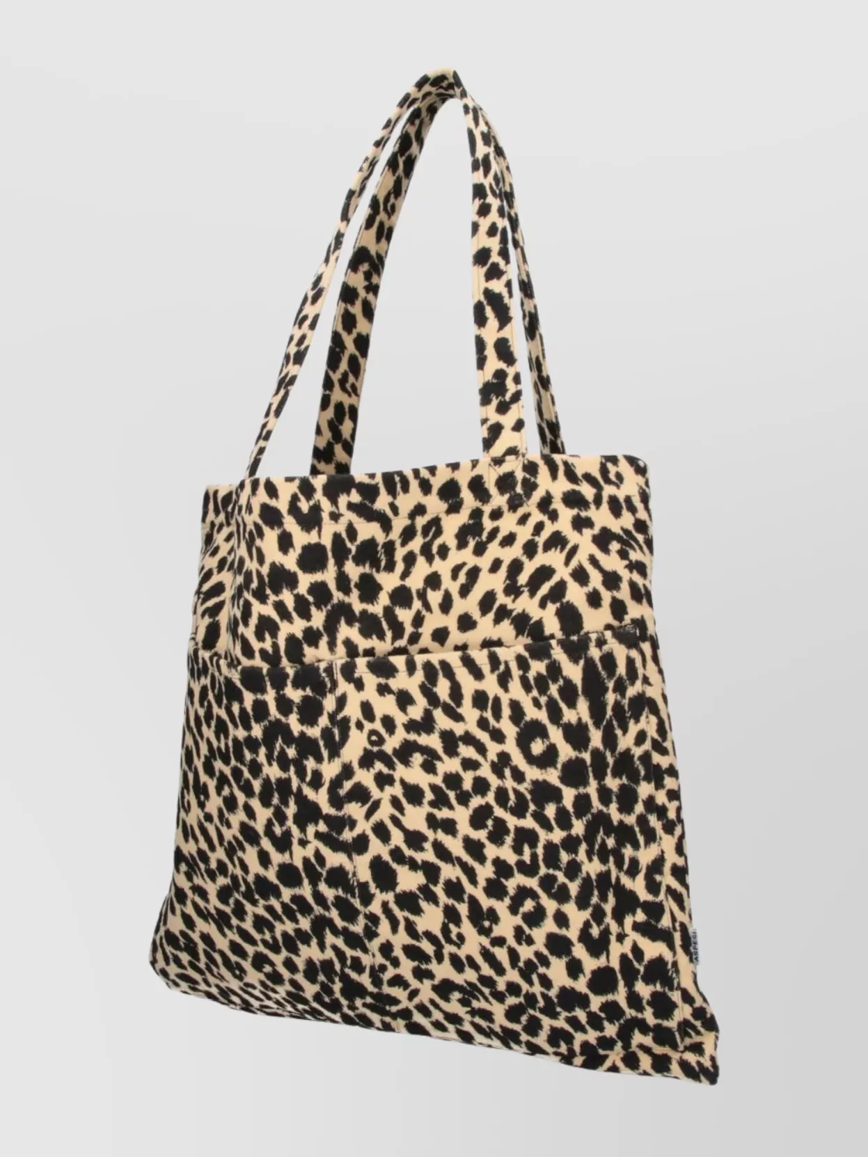 Aspesi Leopard Print Tote Bag With Dual Handles