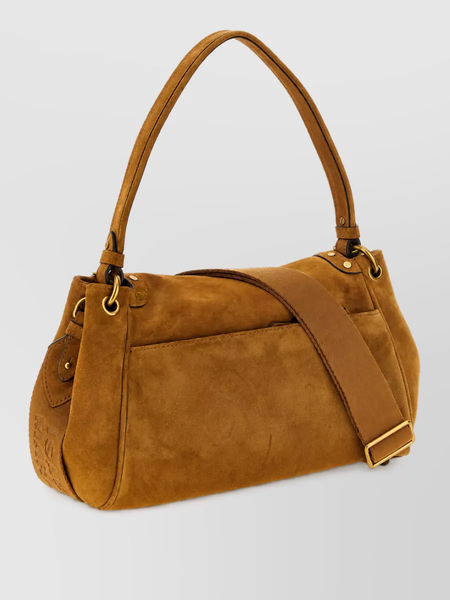 Isabel Marant na na leather clutch bag