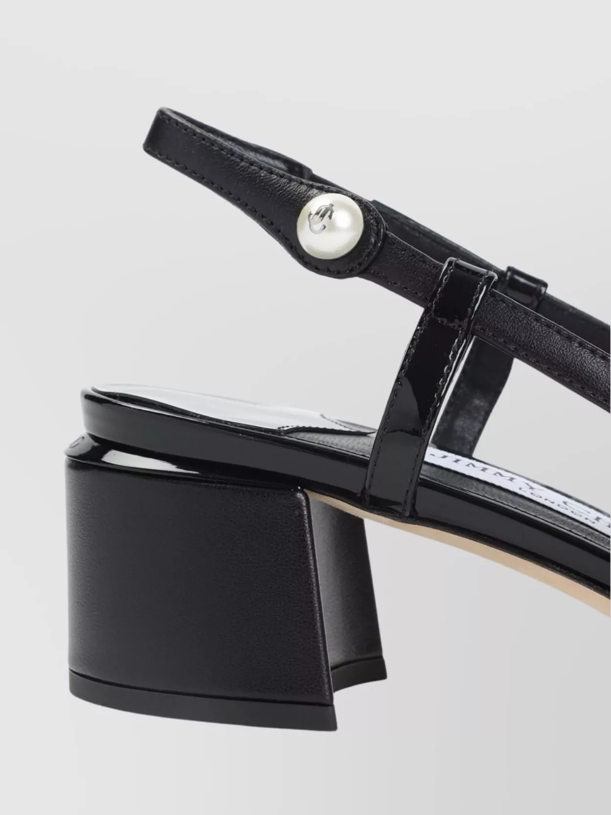 Jimmy Choo Elisa Slingback Pumps In Patent Leather