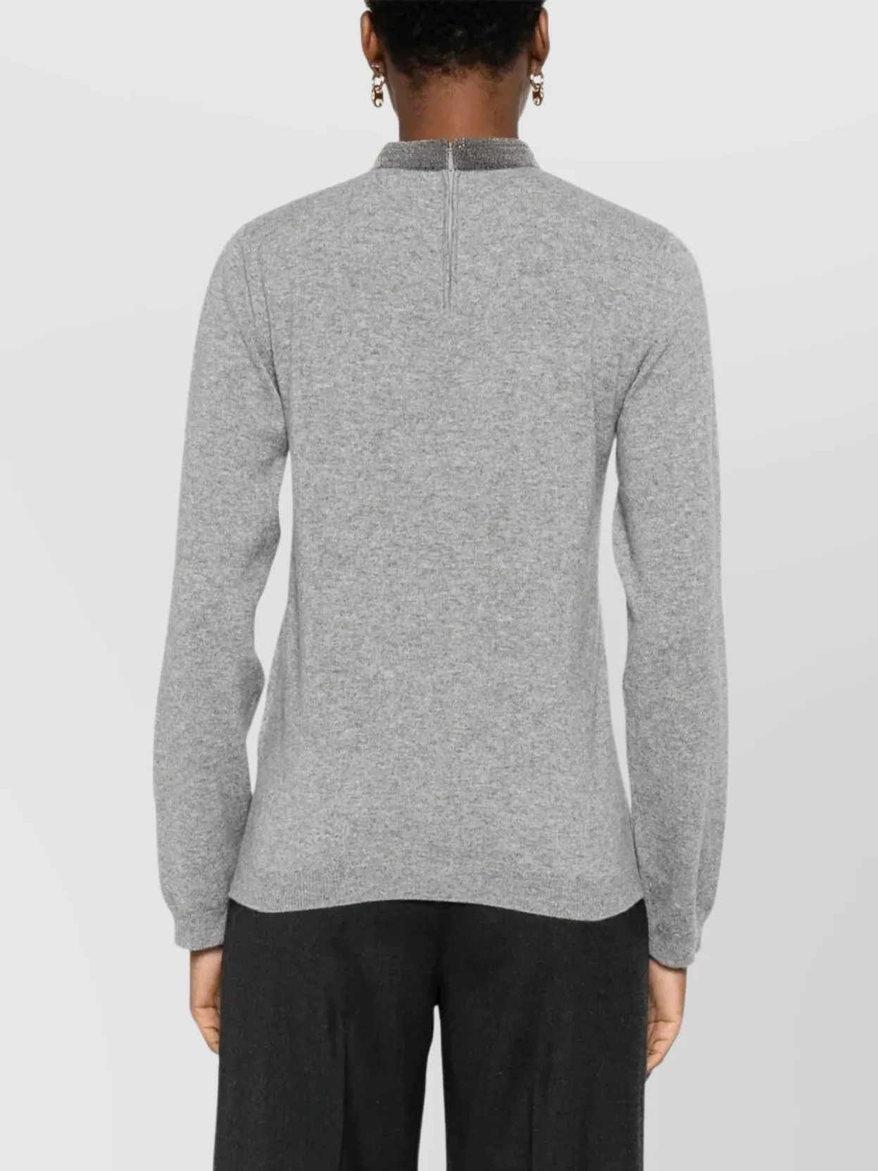 Fabiana Filippi Knitwear With Long Sleeves And Sequins