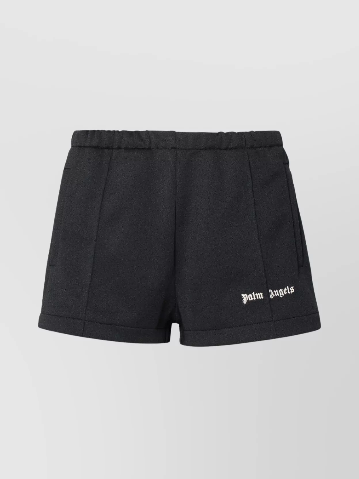 Shop Palm Angels Sporty Shorts With Side Stripe Detailing
