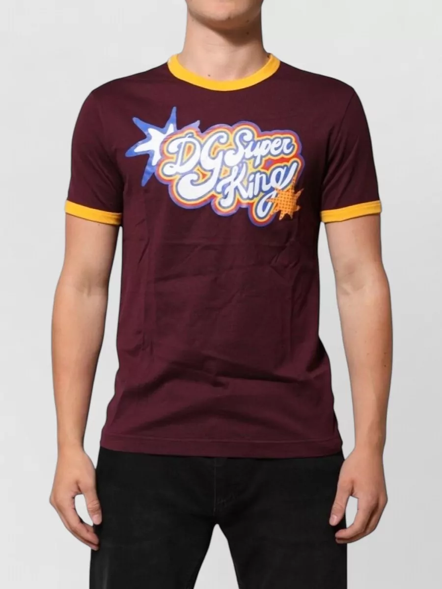 Dolce&Gabbana cotton logo t-shirt