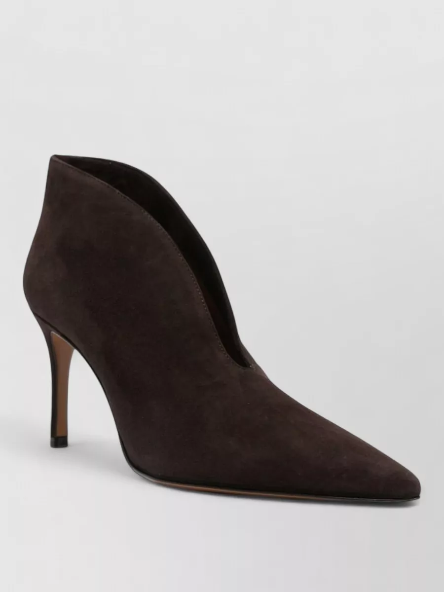 Roberto Festa suede v-cut pointed-toe stiletto ankle boots