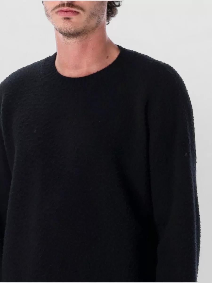 Roberto Collina Textured Wool Crewneck Jumper