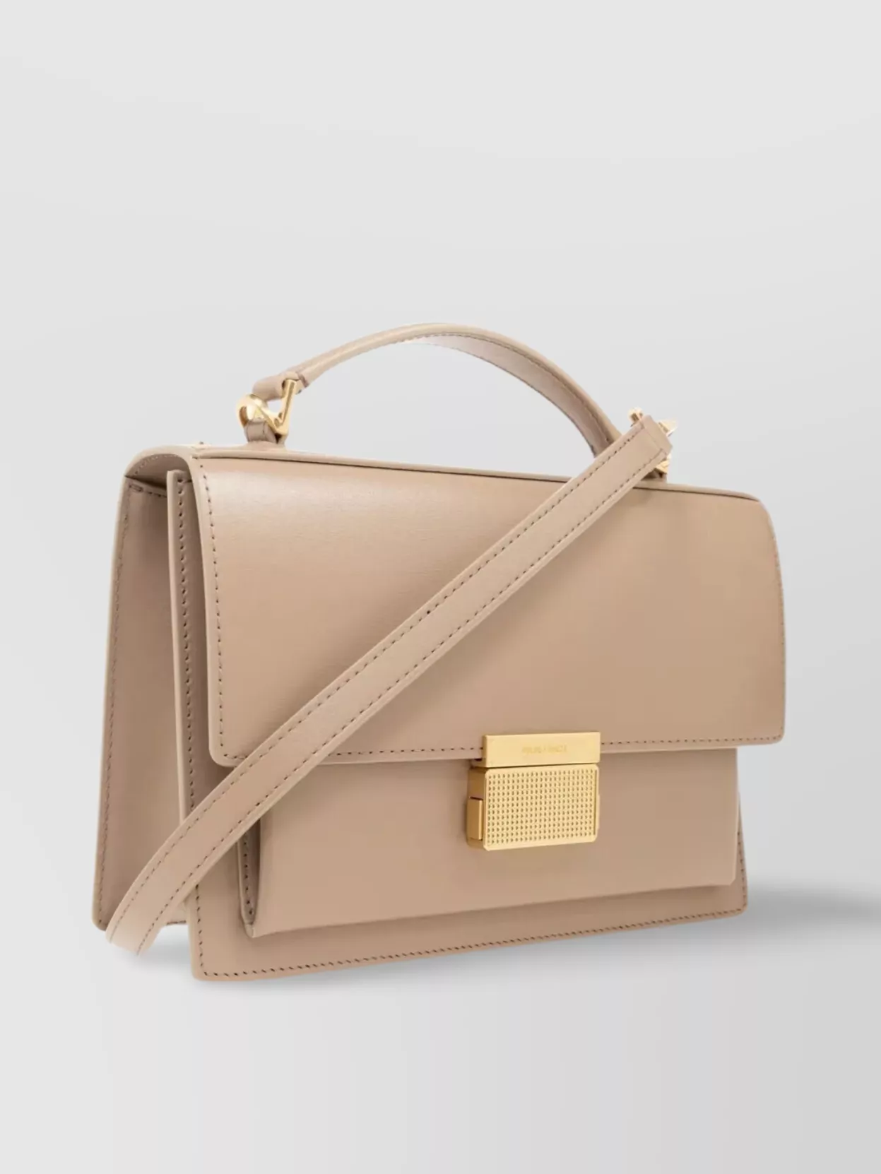 Golden Goose Venezia Bag Leather Top Handle Strap