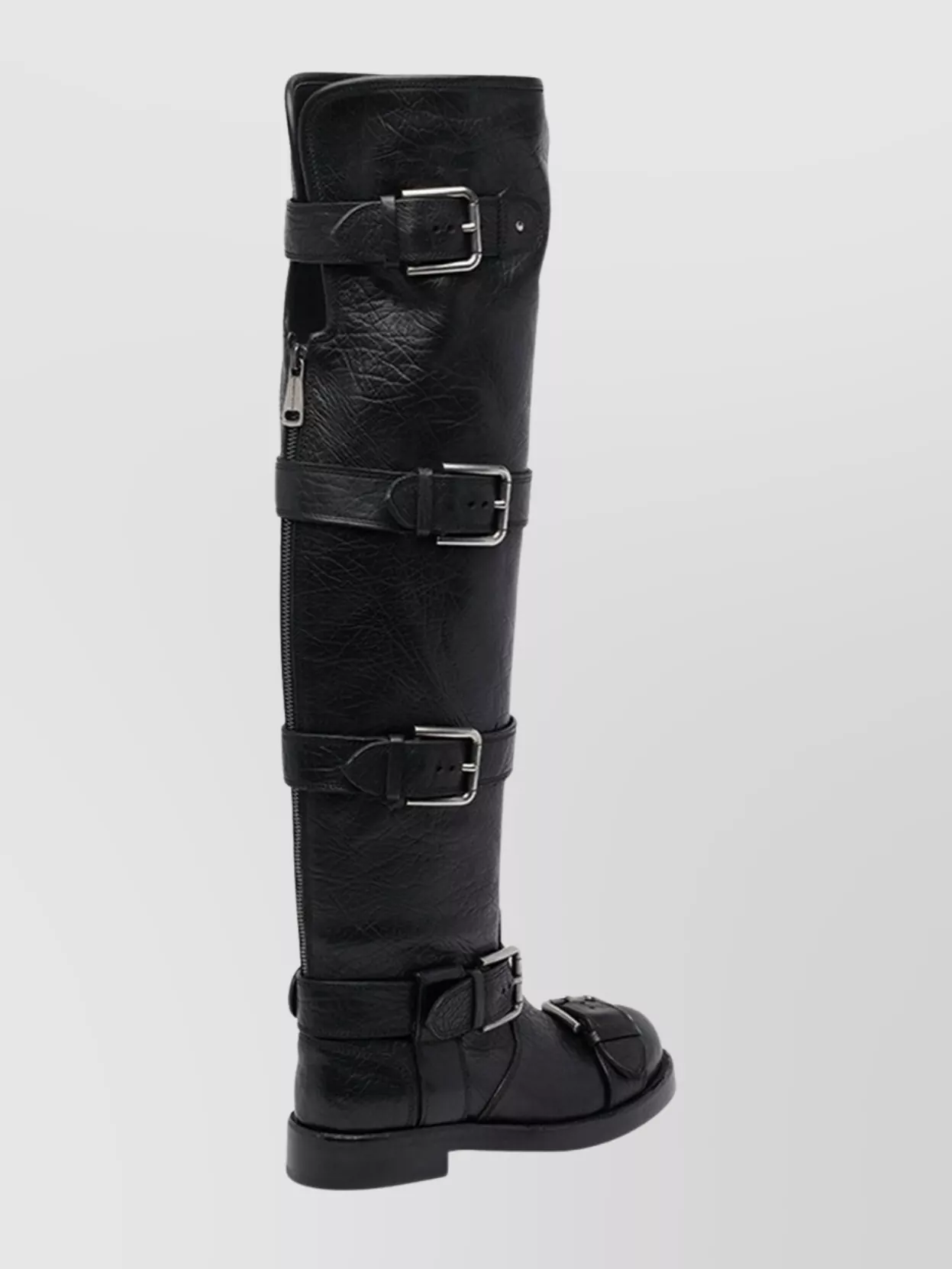 Dolce & Gabbana Stylish Ankle Boots Featuring Buckle Detail