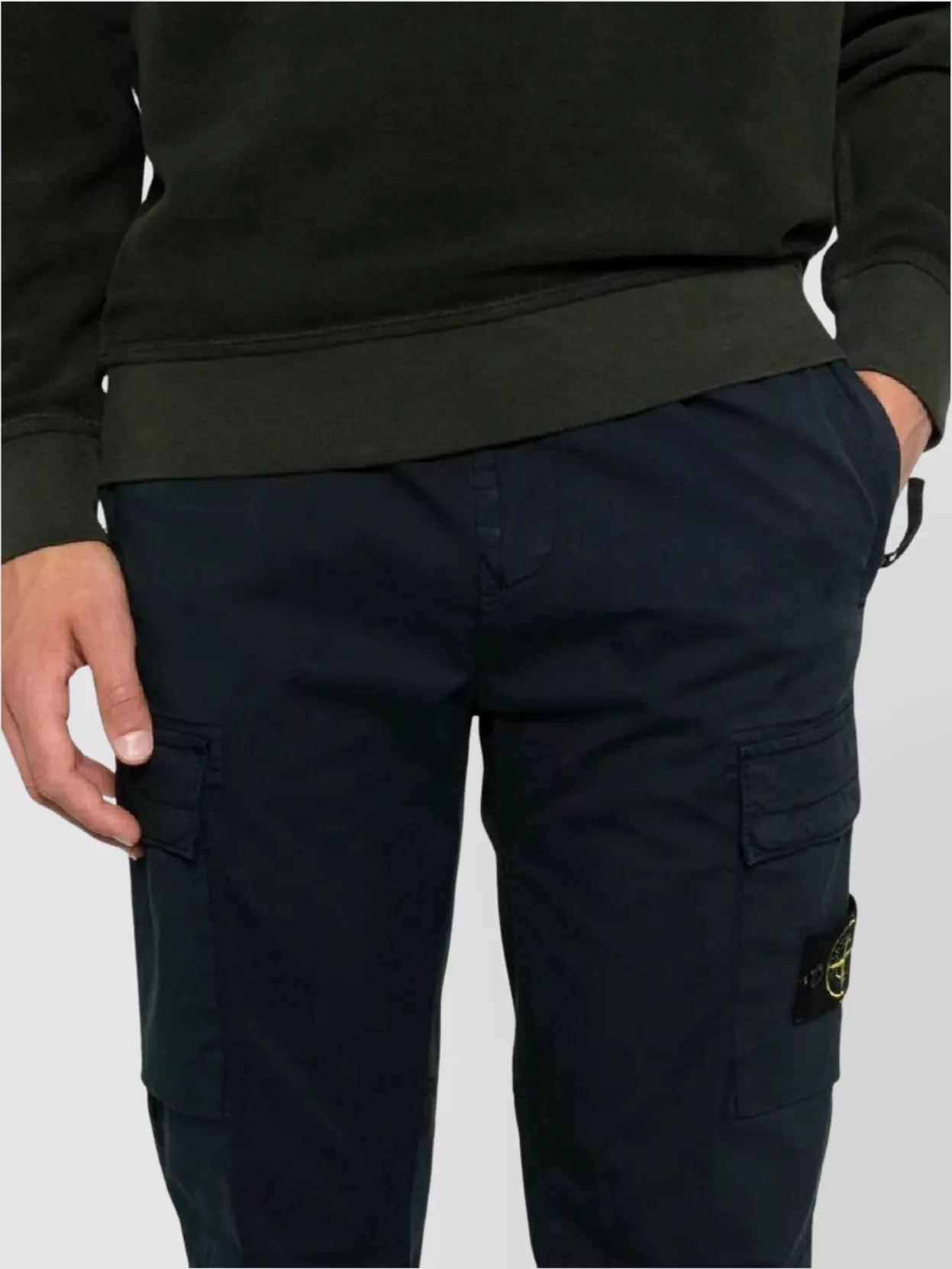 Stone Island Regular Trousers Cargo Pockets