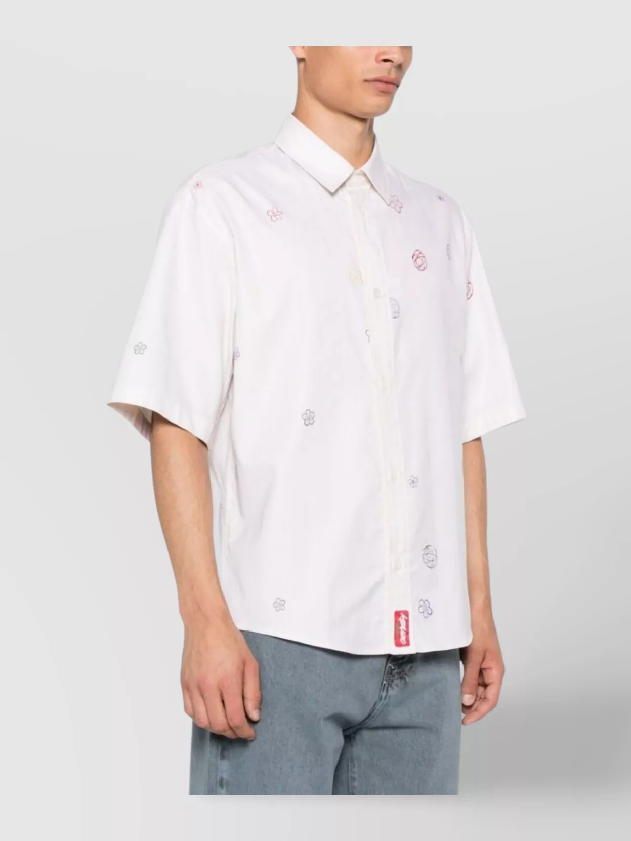Kenzo Futura Floral Short Sleeve Shirt