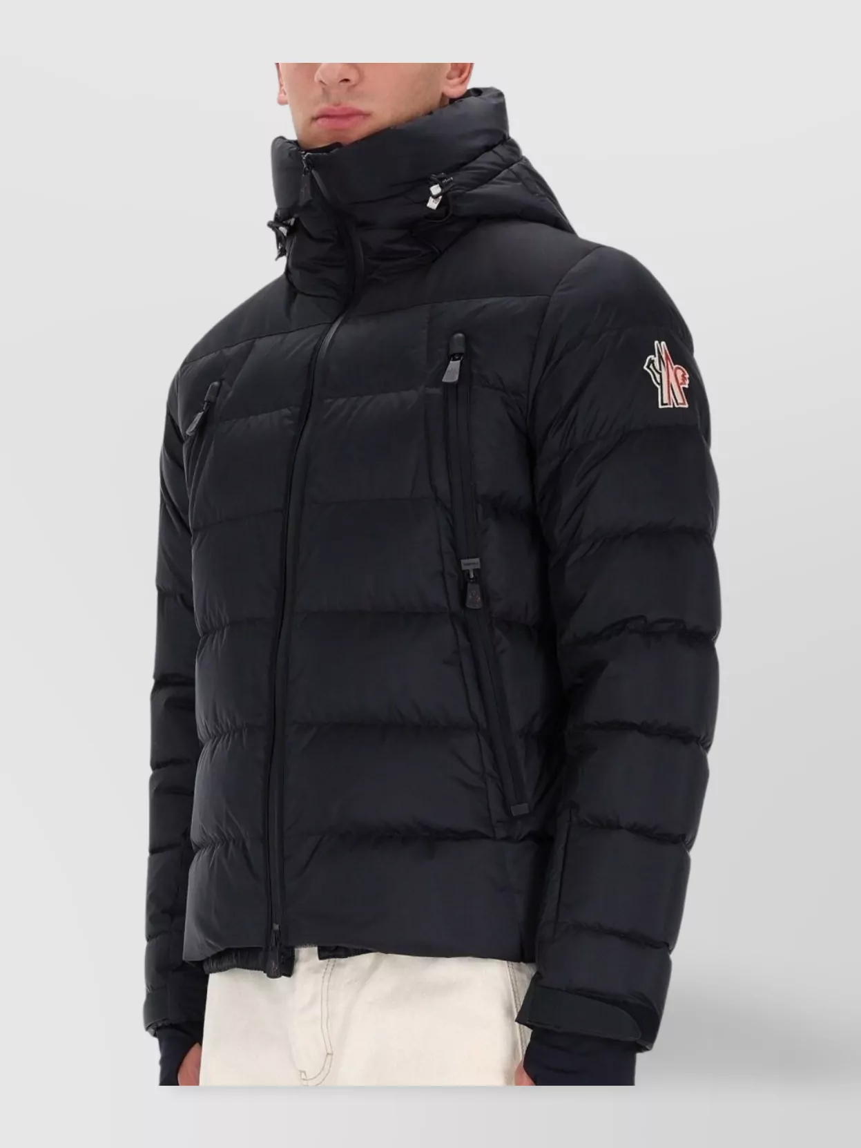 Moncler Grenoble Hooded Quilted Down Jacket Camurac