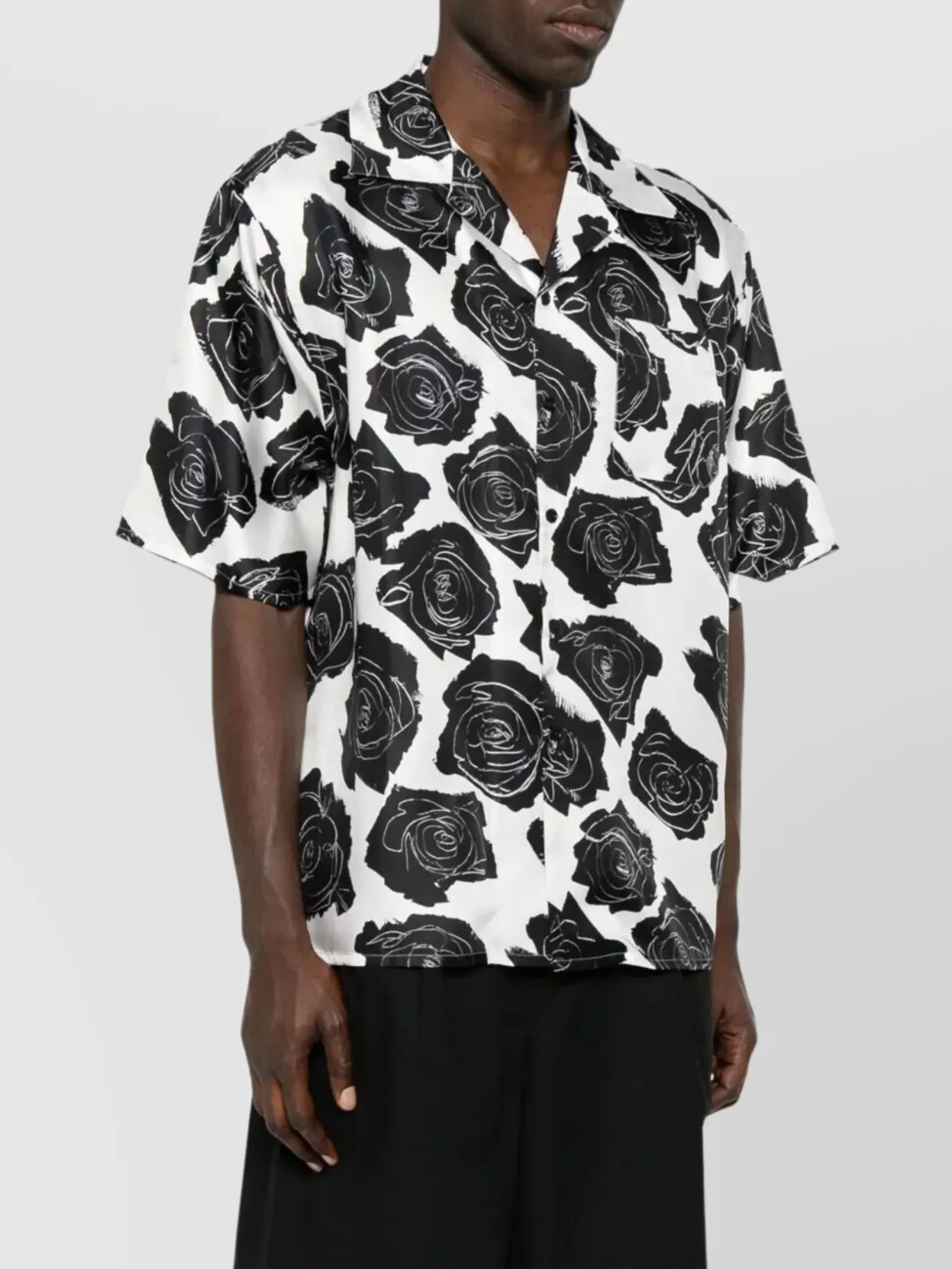 Marni Pocket Floral Short Sleeves Shirt