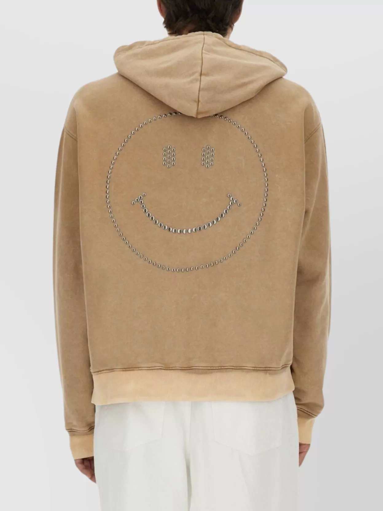 Moschino Hooded Sweater With Embellished Back Design