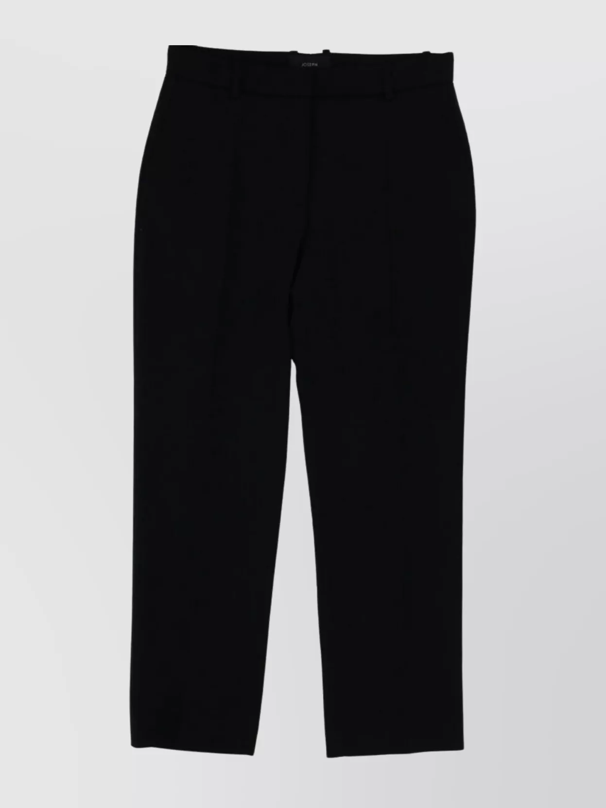 Joseph Cropped Coleman Pant Back Pockets In Black