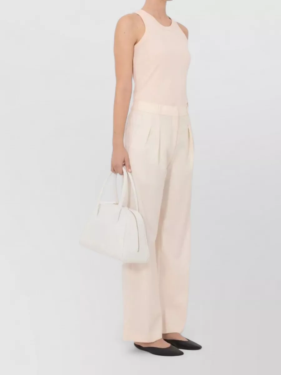 Loulou Studio Sbiru High Waist Wide Leg Trousers