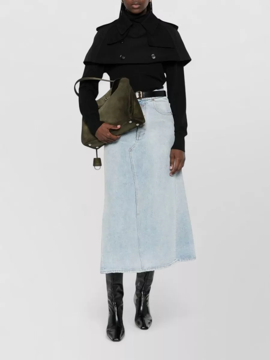 Burberry Cotton Short Trench Cape