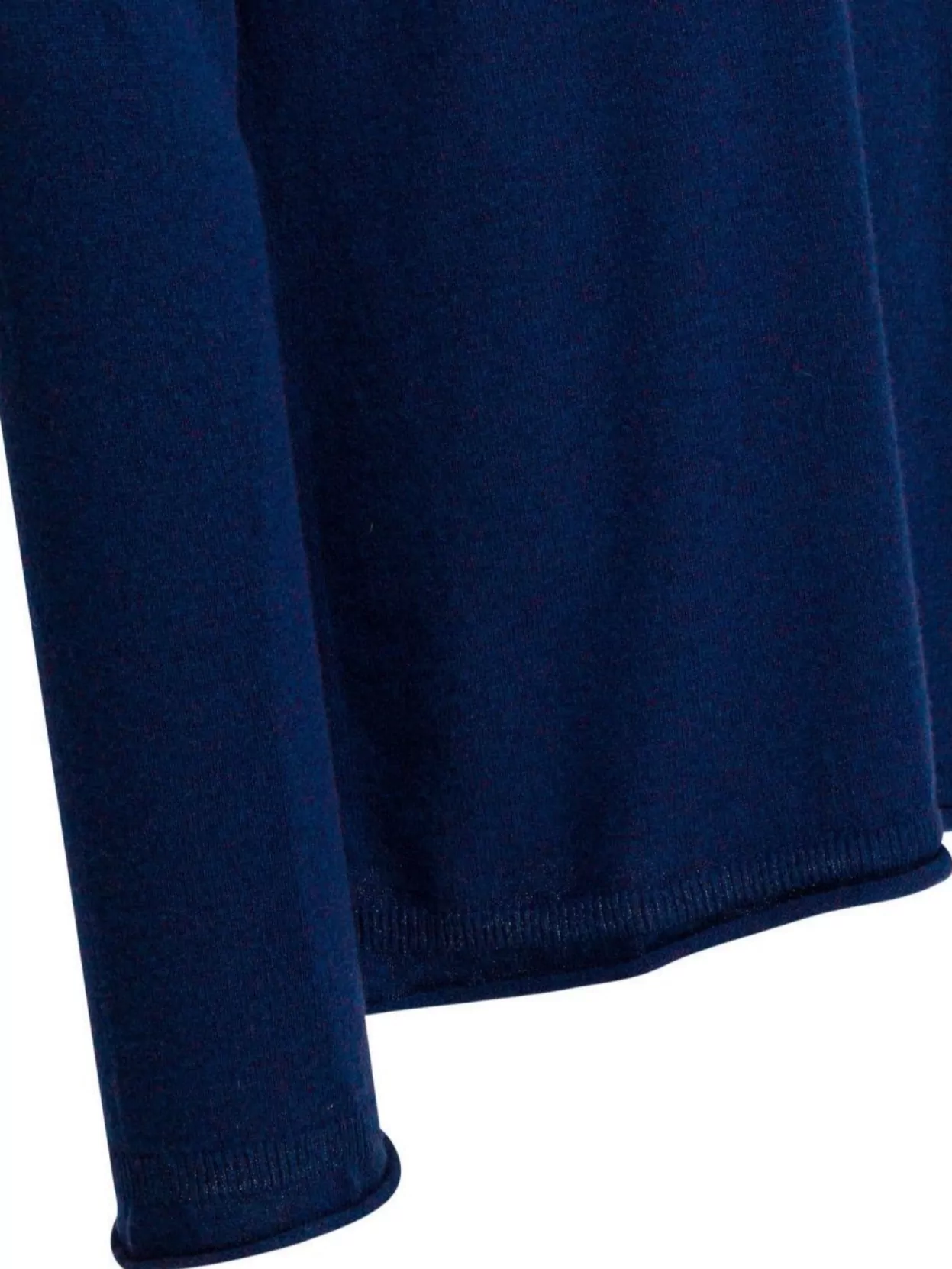 Comme Des Garçons Long Sleeve Round Neck Fitted Knitwear