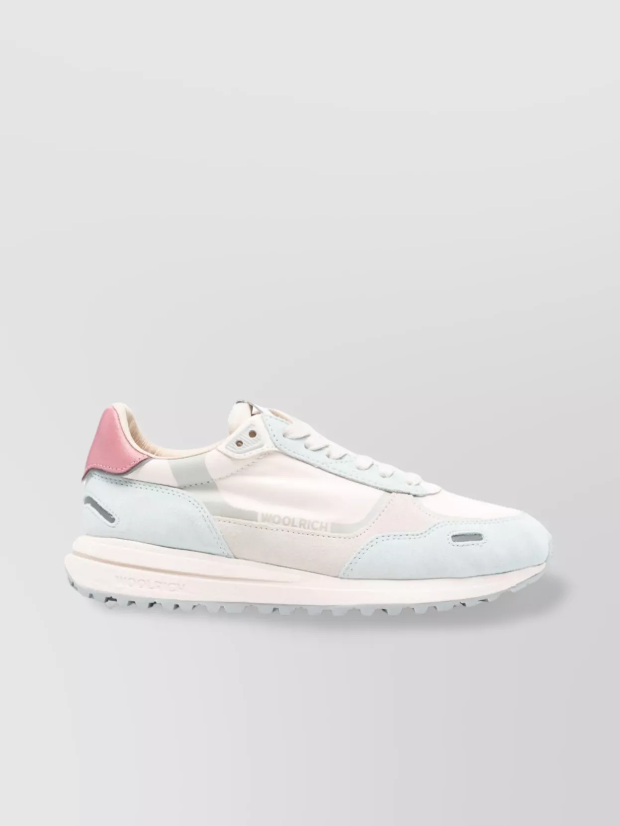 Woolrich Round Toe Low Top Sneakers With Vibram® Sole