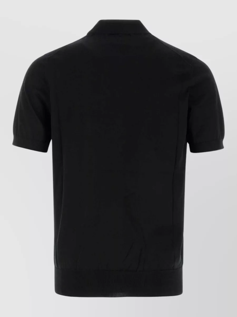 Brunello Cucinelli Black Knit T-Shirt