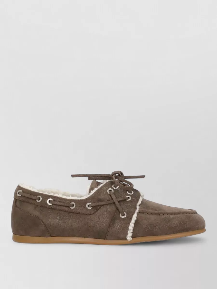 Peserico Leather Slippers