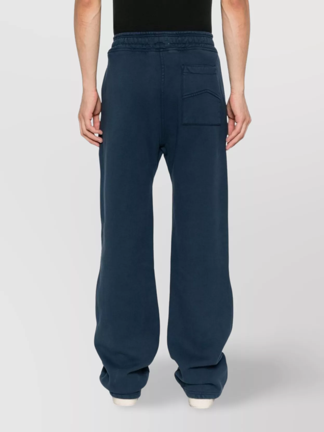 Rhude Straight Leg Trousers Elastic Waistband