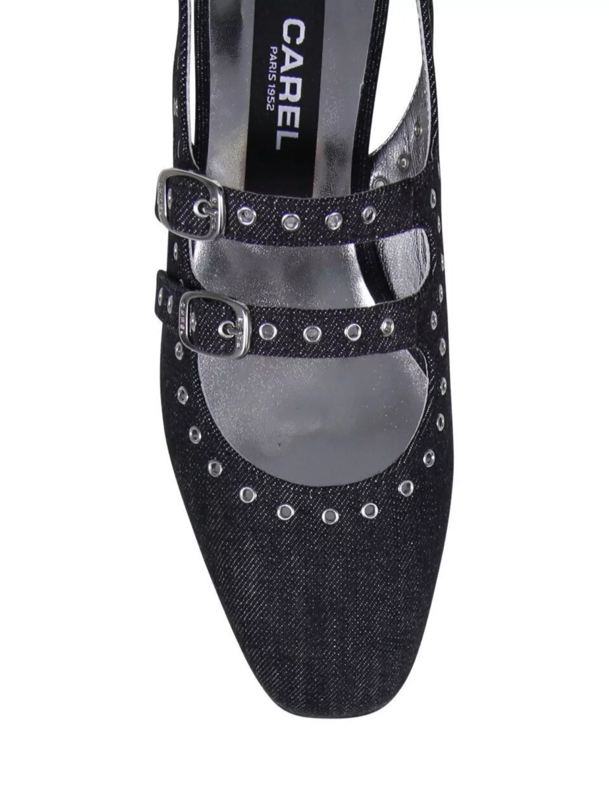 CAREL ROYAL HEEL SLINGBACK SQUARE STUDS