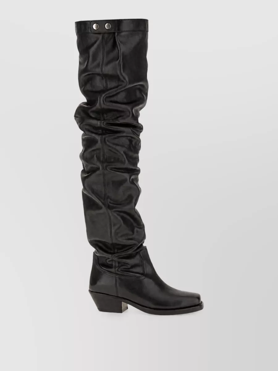 Isabel Marant Leather Ankle Boots