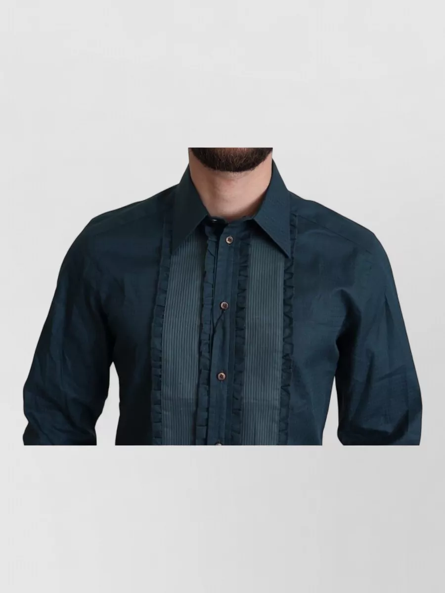 Dolce&Gabbana Pleated Slim-Fit Dress Shirt