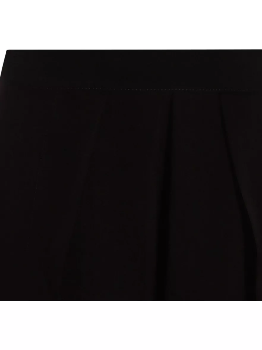 Brunello Cucinelli High Waist Pleated Skirt With Sheer Overlay